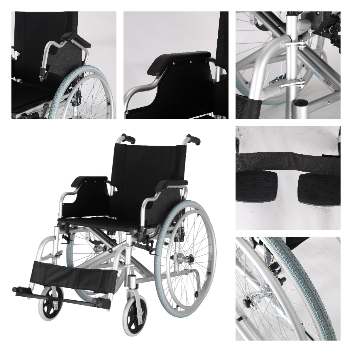 Ortopedia: SILLA DE RUEDAS MODELO SR01-DY01953LQ